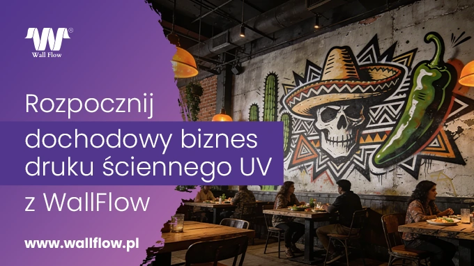 Druk scienny UV vs. tradycyjna tapeta. WallFlow