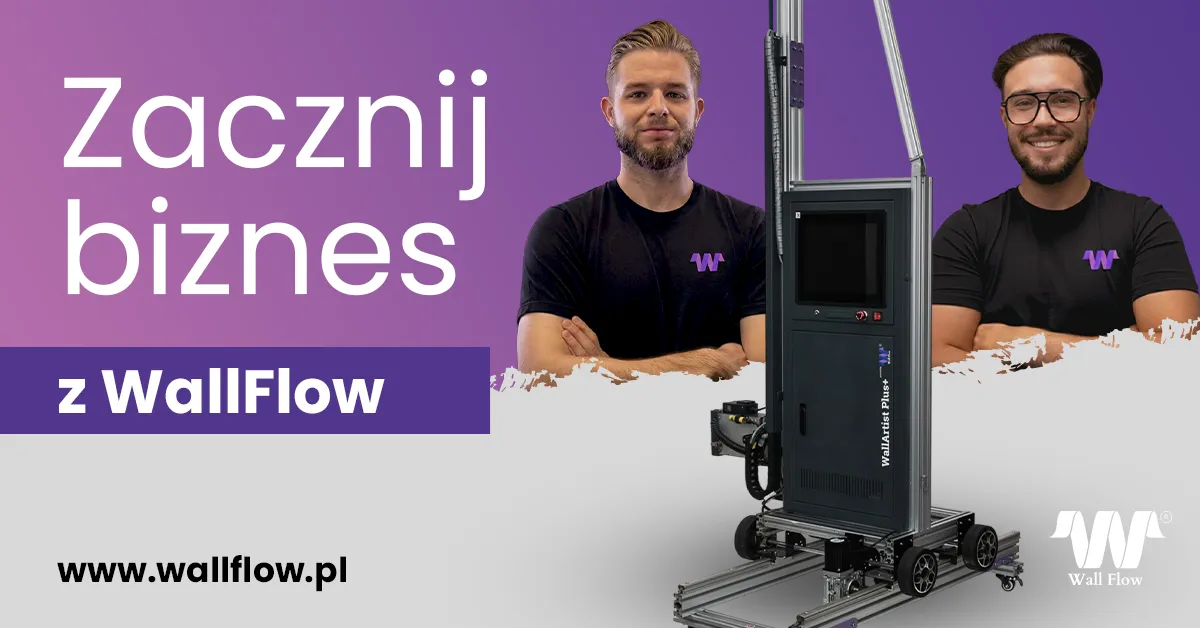 Zacznij biznes druku sciennego z WallFlow