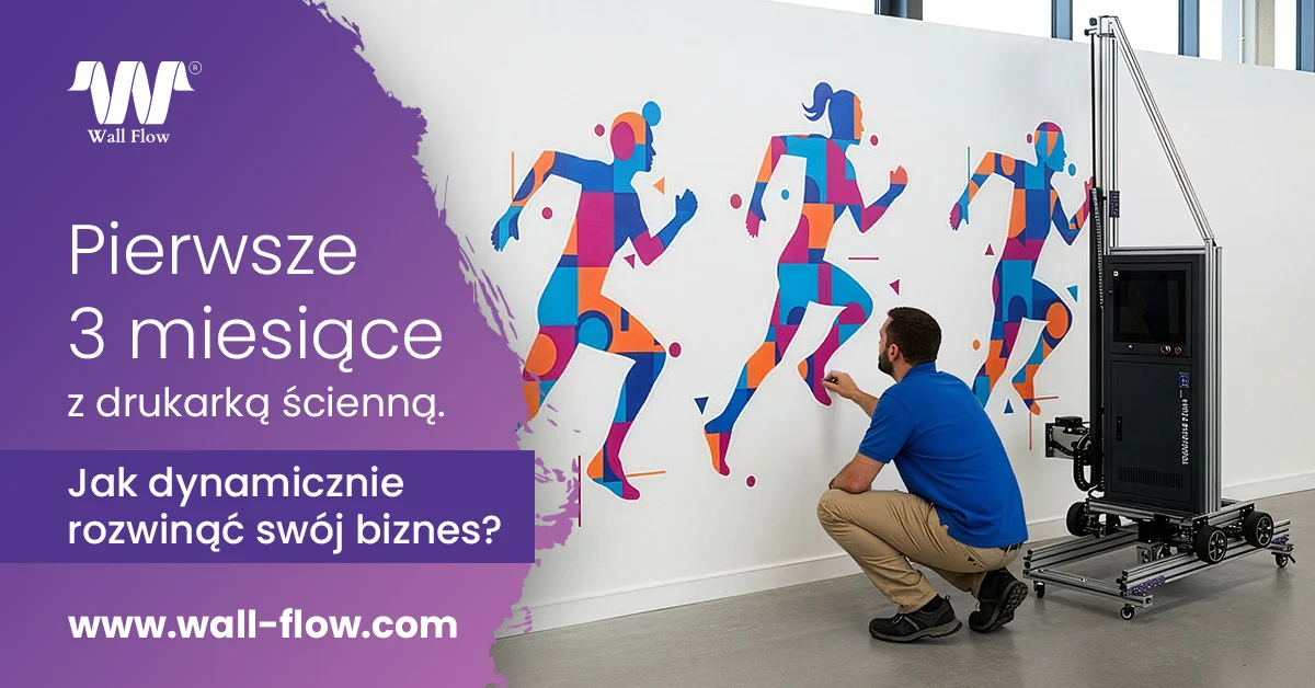Pierwsze 3 miesiące z drukarka ścienną. WallFlow