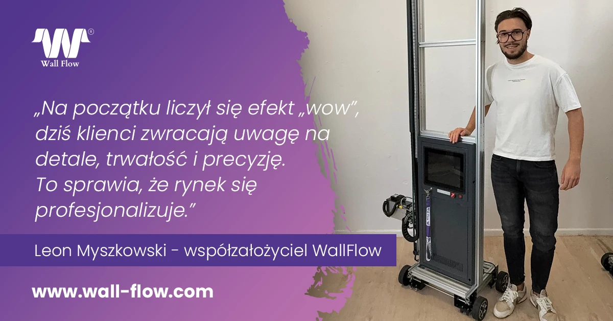 Wywiad z Leonem Myszkowskim i Łukaszem Piwko, założycielami WallFlow Jak zarobić na druku ściennym